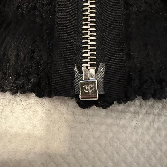 Chanel Angora Fur Sweater